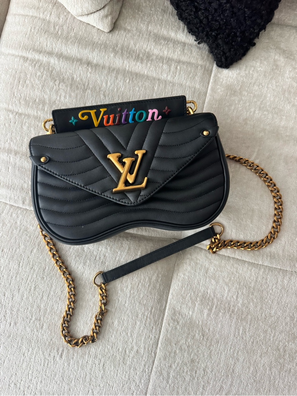 Louis Vuitton New Wave Chain PM Shoulder Bag